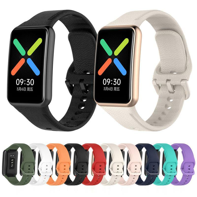 Siliconen Sportband Voor Oppo Horloge Gratis Smartwatch Vervanging Horlogeband Armband Correa