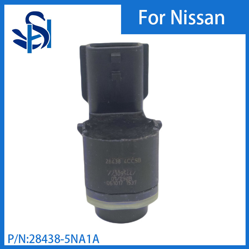 Sensor De Estacionamento PDC para Nissan, Radar Cor Preto, 28438-5NA1A
