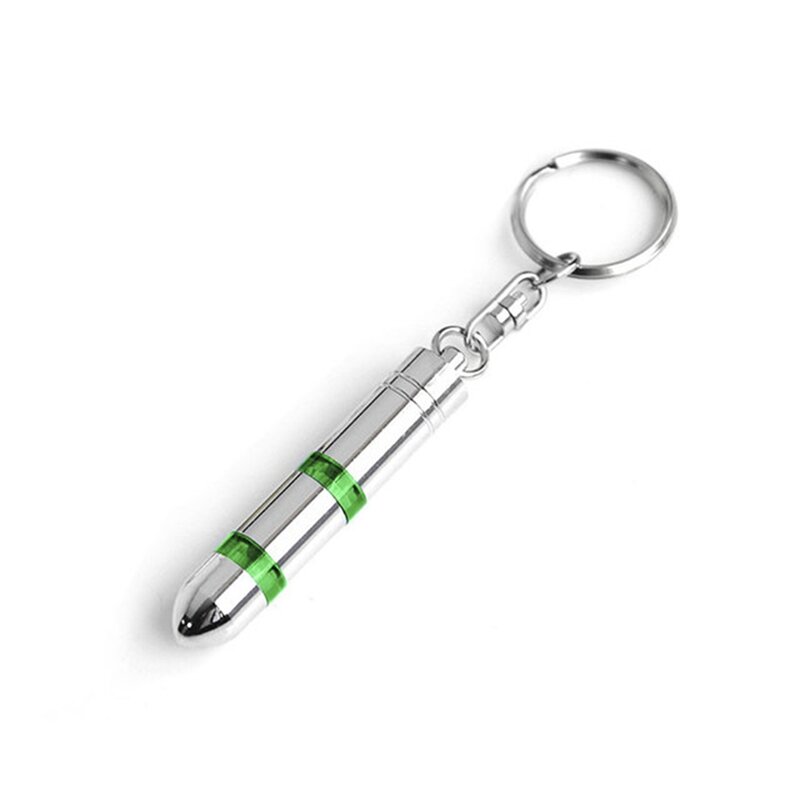 1Pcs Fashion High Voltage Anti-Static Keychain Car Static Body Eliminator Discharger Key Ring LED Emitter