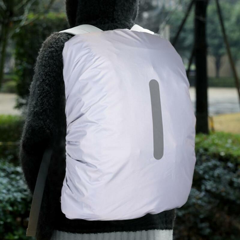 Regens ichere Rucksack abdeckung reflektierende Streifen Rucksack Regenschutz mit multifunktion aler Aufbewahrung tasche für Schul camping wasserdicht