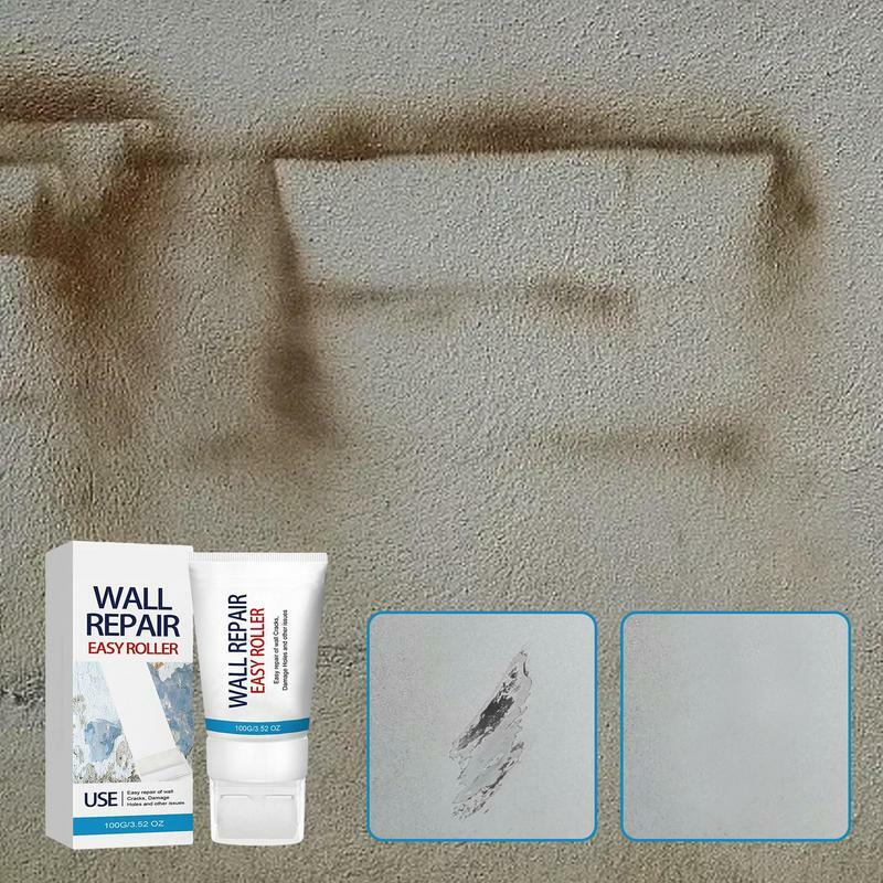 Wall Repair Roll Brush 100g Damage Wall Repair Tool Wall Cleaning Wall Patching Paste Household Wall Repair Easy Roller Graffiti