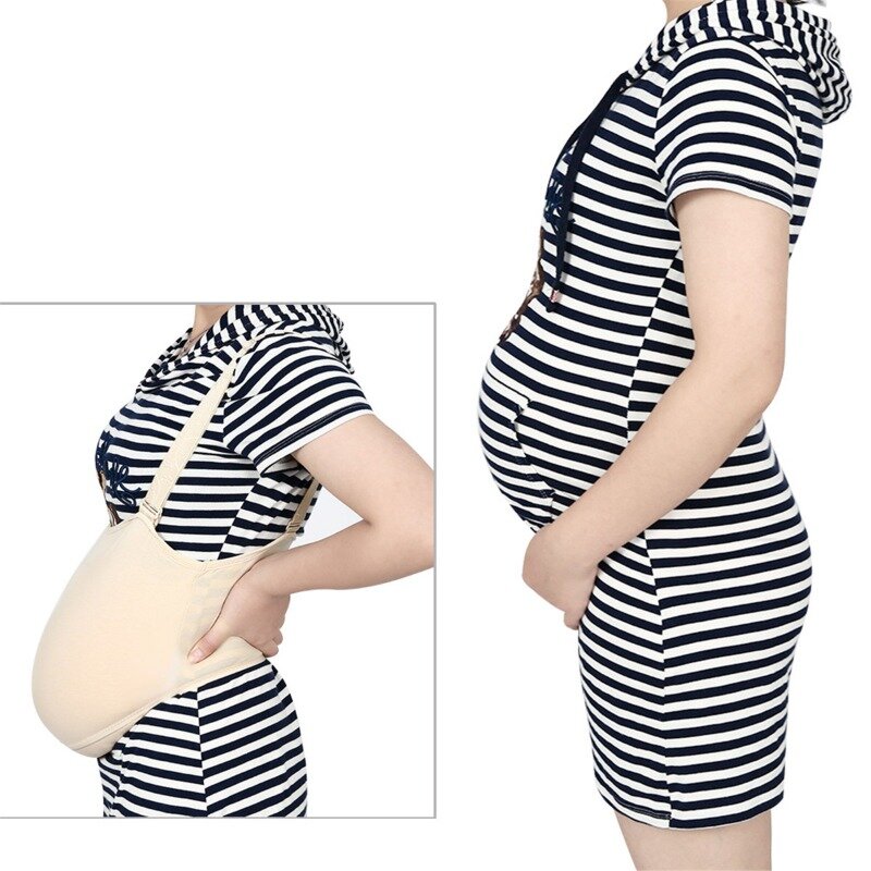 Cloth Bag Style Fake Belly Imitation Fake Belly Watch Performance Props