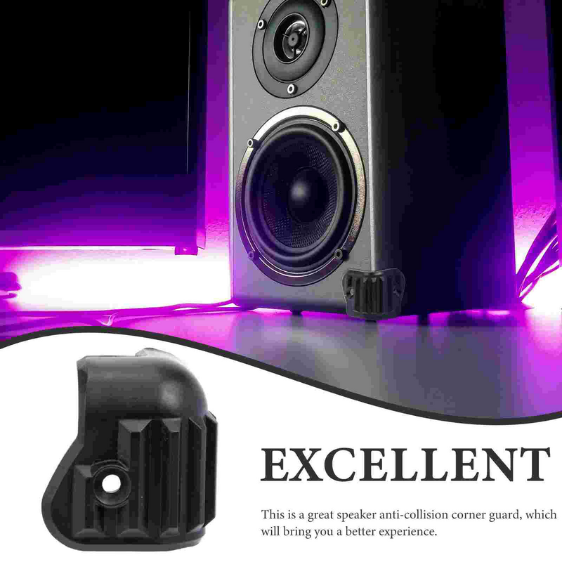 Pelindung kotak suara pelindung sudut Speaker pelindung sudut plastik untuk pengganti pelindung Speaker Audio