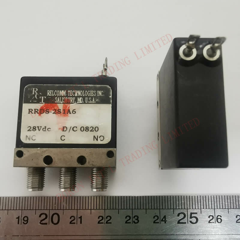 Failsafe RF 동축 릴레이 1P2T DC to 6GHz RF 마이크로파 SPDT 스위치 RRDS-2S1A6, 0-6GHz SMA 28Vdc