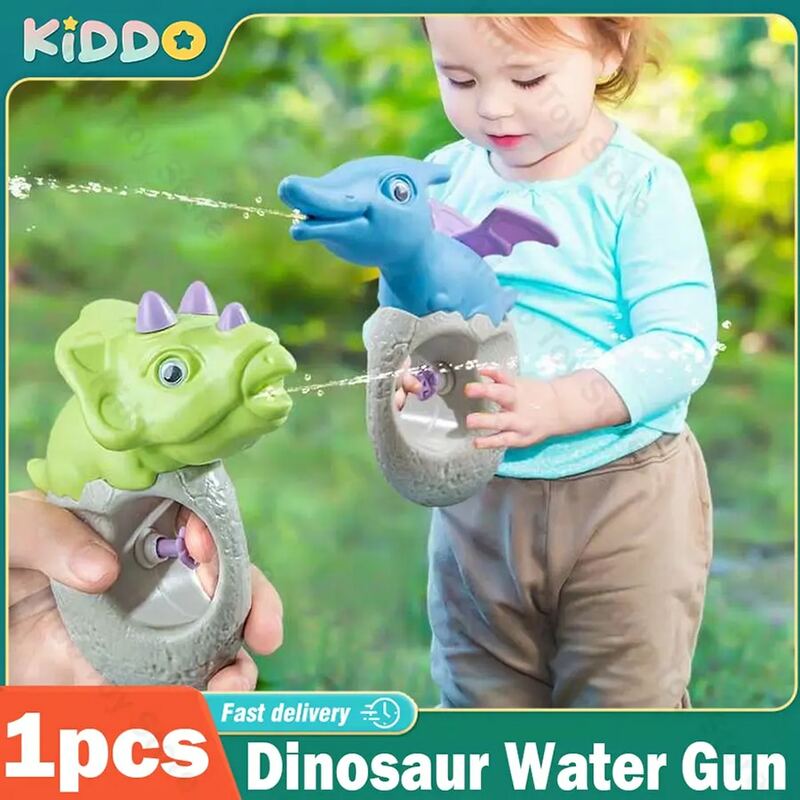 Pistola ad acqua animali del fumetto dinosauri bambini piscina sabbia pistole da spiaggia giocattoli bagnetto che gioca a spruzzo acqua giocattoli di divertimento regali