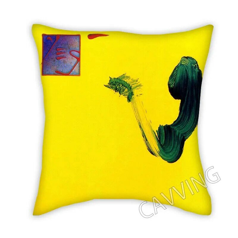 YES  Band 3D Printed Polyester Decorative Pillowcases Throw Pillow Cover Square Zipper Cases Fans Gifts Home Decor  U03