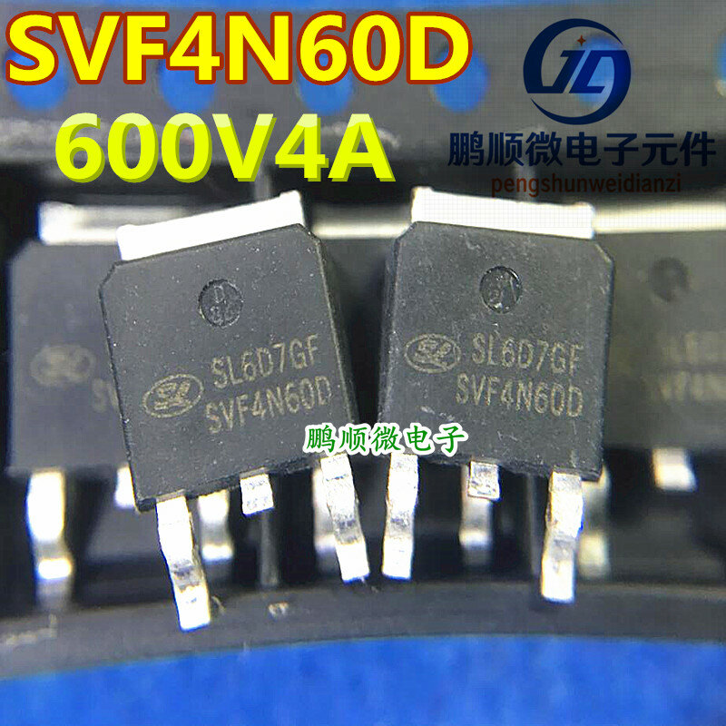 20 قطعة أصلي جديد SVF4N60D AOD4N60 FQD4N60C 4A 600V 4N60 TO-252 ترانزستور بتأثير الحقل