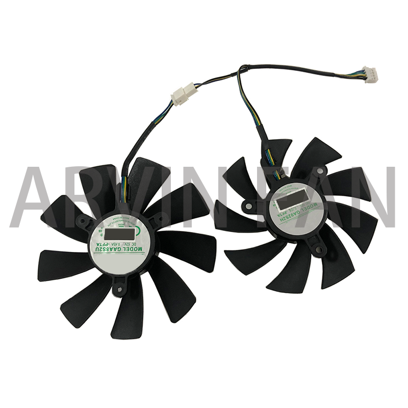 2 buah/set Fan (95MM) ZT-P10710G-10P (85MM), kipas pendingin GPU, untuk GTX 1080Ti ZT-P10810G-10P, untuk GTX1070 Ti MINI