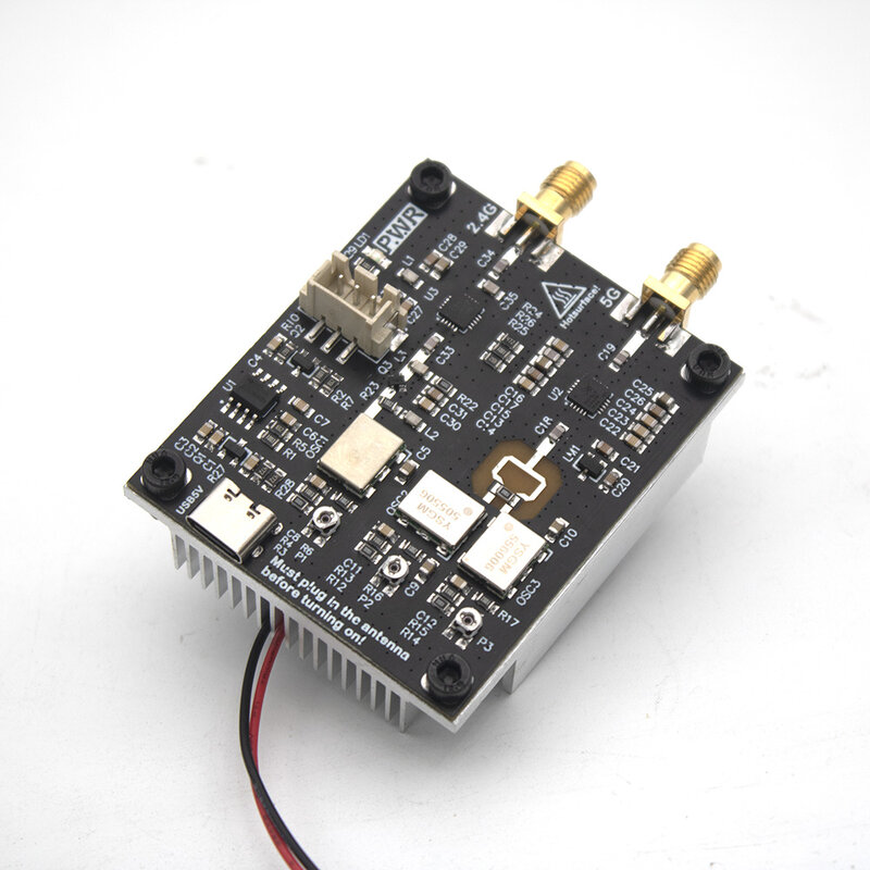 3in1 2.4G 5.2G 5.8G WiFi signal shield Frequency prevent RF POWRE amplifier Sweep signal source module for Bluetooth UAV drone