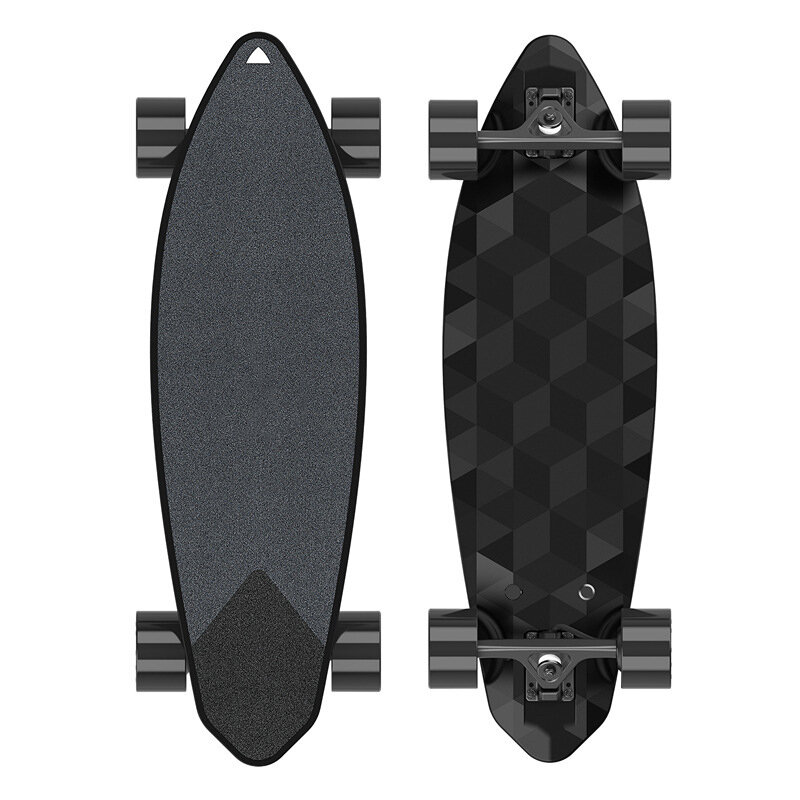 Best selling Portable On Road Electric skateboard  Long board/ surf board and plate double kick board with remote control