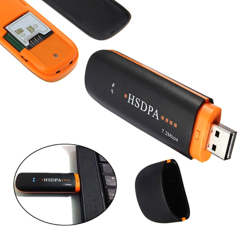 H05B HSDPA USB STICK SIM Modem 7.2Mbps 3G Wireless Network Adapter With TF SIM Card Wireless Network Card