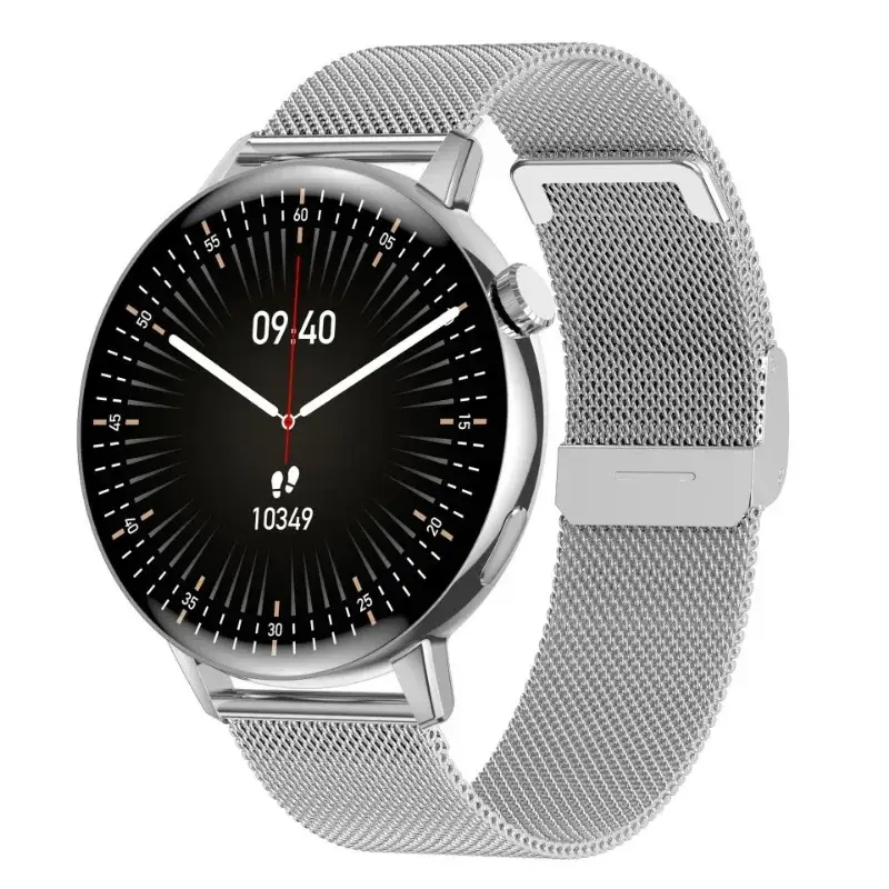 2024 New Women's Smart Watch Bluetooth Call Full Screen Touch Waterproof Watch Ladies Heart Rate Health Monitor Smart Watch