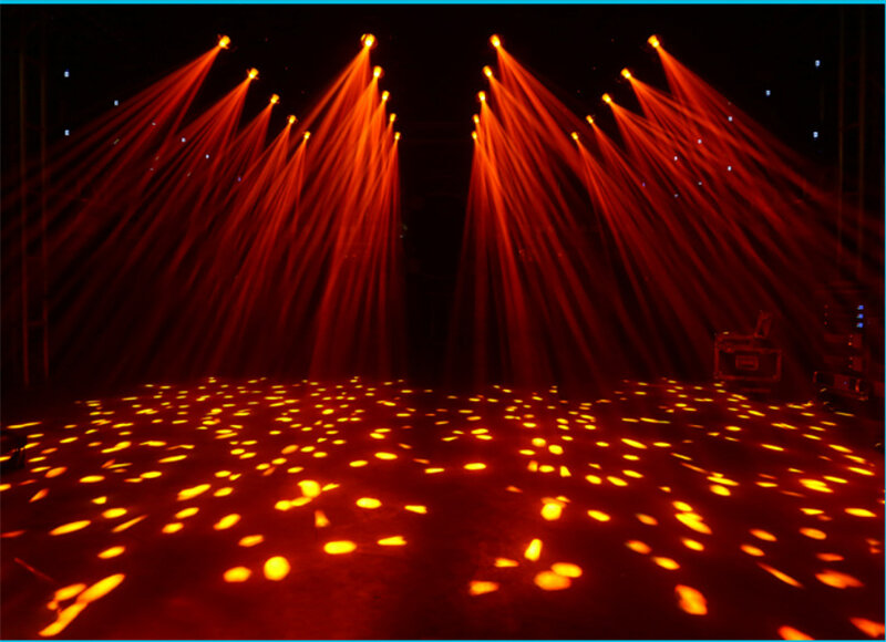 Cabezas Mofalse ES-Faisceau lumineux hybride 3 en 1, 20r, 440W, lavage du roi, tête mobile, DJ, boîte de nuit, fête, scène, 6 pièces