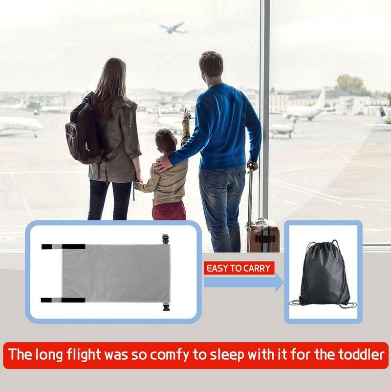 Poggiapiedi portatile per amaca da viaggio per bambini per bambini sicuro da usare accessorio per il riposo dei piedi per le vacanze di viaggio d'affari