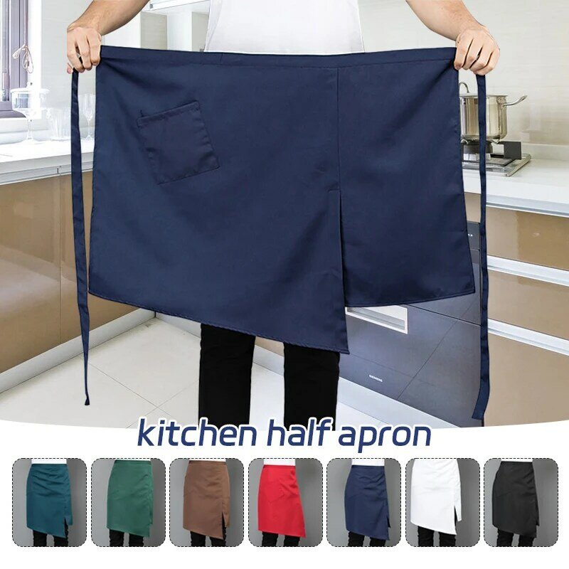 Japan Korea Restaurant Kitchen Chef Uniform Apron Men Women Waiter Working Costume Oil Resistant Half Length Short Aprons
