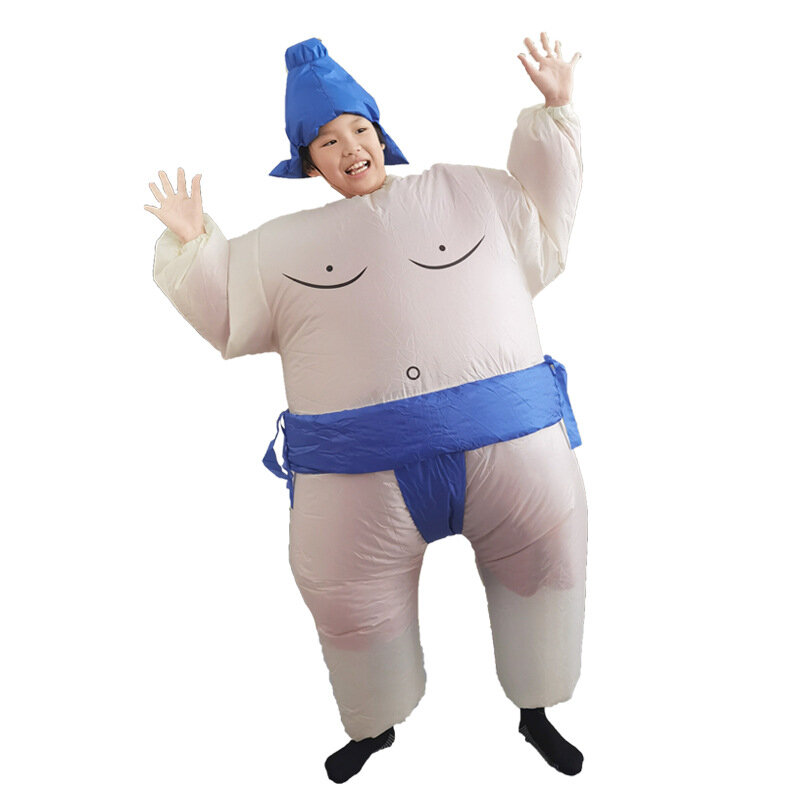 Adult Sumo Inflatable Costume Kids Garment Carnival Cosplay Party Costume Men and Women Halloween Christmas Suit