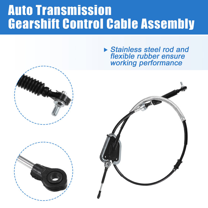 X Autohaux Cable de cambio de marchas de transmisión automática, No.3382048060, para Toyota Highlander 2001-2003 con transmisión automática