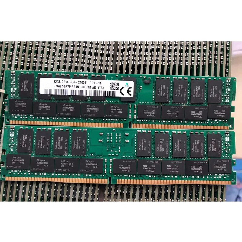 1 pz RAM 32G 32GB 2 rx4 PC4-2400T DDR4 2400T memoria Server RECC nave veloce di alta qualità