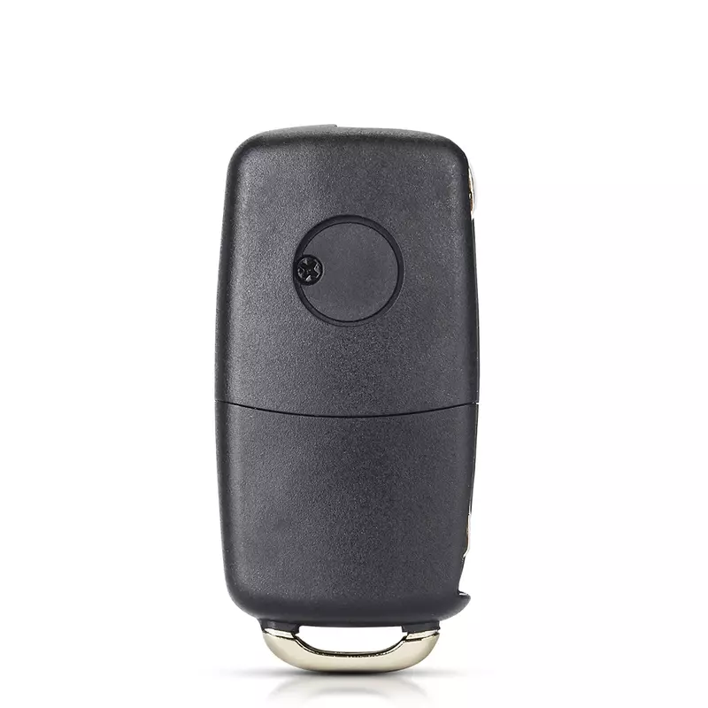 Складной автомобильный ключ KEYYOU с 2 кнопками и дистанционным управлением, раскладной складной чехол для ключа для Volkswagen Vw Jetta Golf Passat Beetle Skoda Seat Polo B5