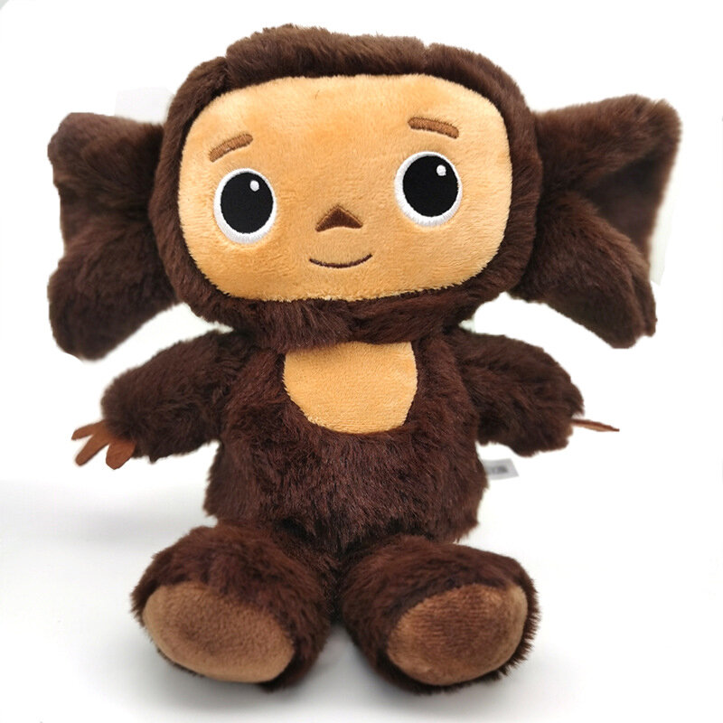 Juguete de peluche de mono Cheburashka para niños, muñeco Kawaii de 30CM para dormir, regalo para niños, 2023