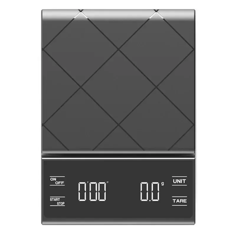 Built-in battery charging Electronic Scale Built-in Auto Timer Pour Over Espresso Smart Coffee Scale Kitchen Scales 3kg 0.1g