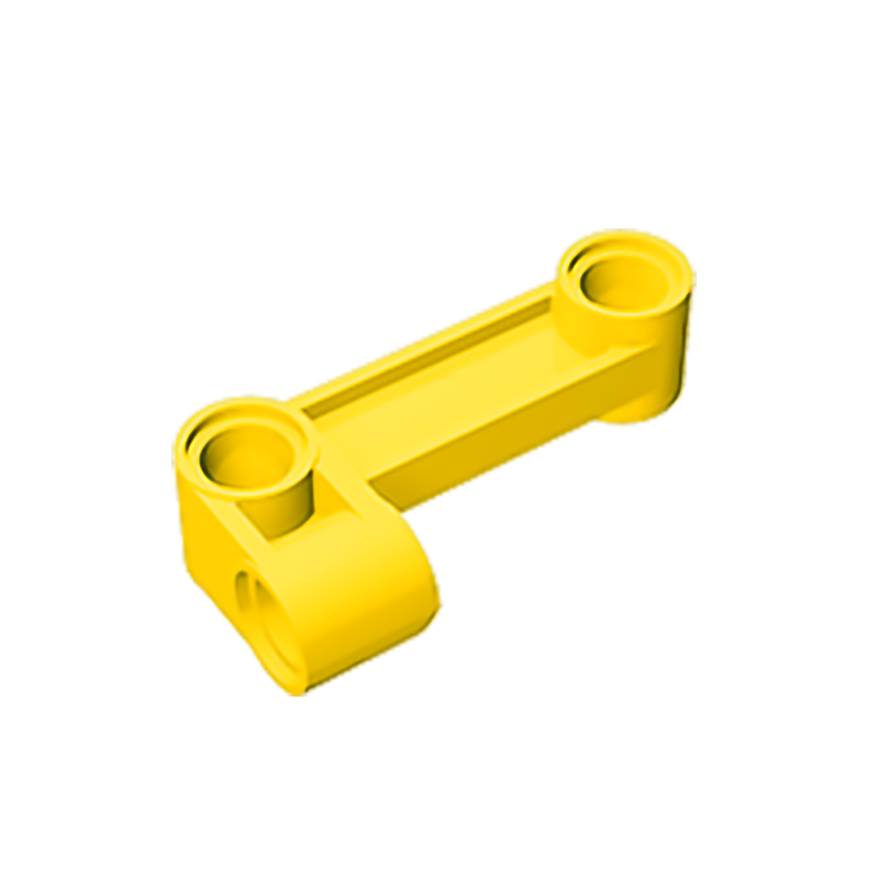 Gobricks GDS-1003  Technical, Pin Connector Perpendicular 2 x 4 Bent compatible with lego 11455 pieces of children's DIY