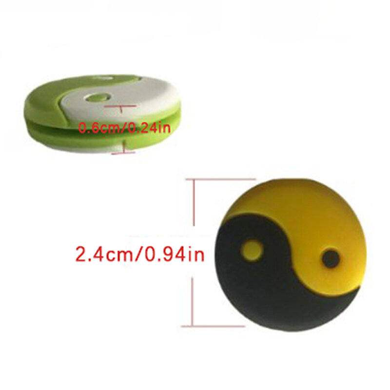 Cirkel Tennisracket Schokbestendige Absorber Anti-Vibratie Tennisracket Demper Tennisaccessoires Anti-Vibrators