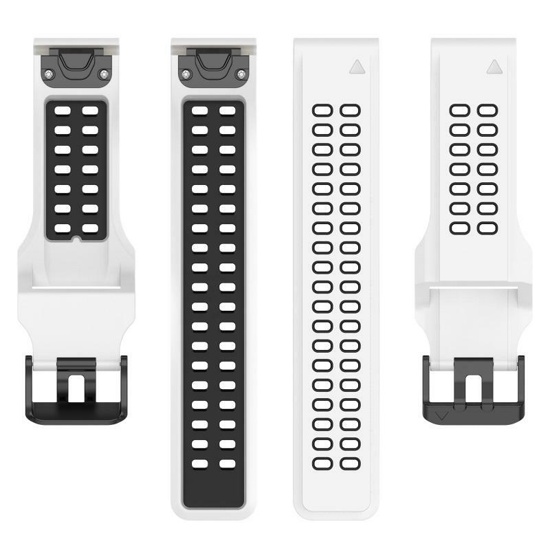 22 MM Sport Breathable Strap For Garmin Fenix 6X 6 6S 7X 7 EPIX X 5 plus Smart Watchband Quick Release Wriststrap Bracele
