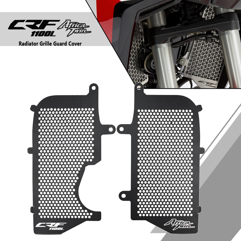 CRF-cubierta de rejilla para radiador de coche, accesorio para Honda CRF1100L Africa Twin Adventure ADV Sports, 1100 L, 2020, 2021, 2022, 2023