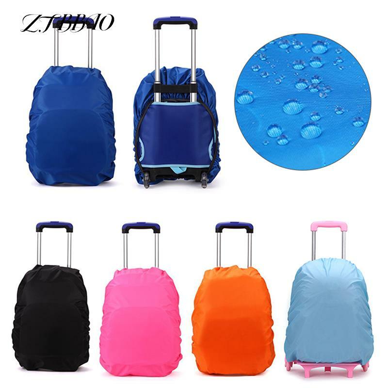 Protetor à prova dwaterproof água capas de bagagem mala de viagem capa protetora estiramento dustcover dustproof mochila criança