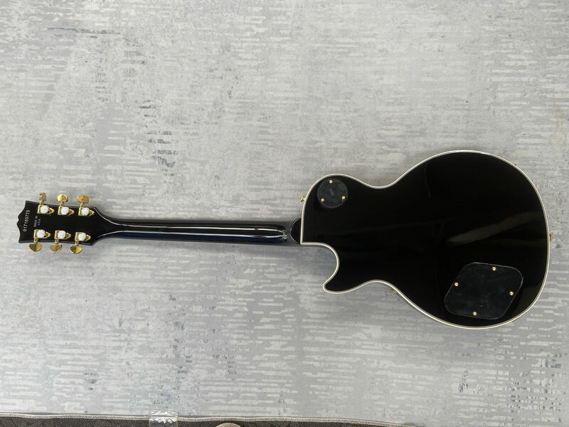 Gib $ на логотип гитары, сделано в Китае, черный, 3 пикапа, настраиваемый, корпус из красного дерева высокого качества, фингерборд из палисандра, бесплатная доставка