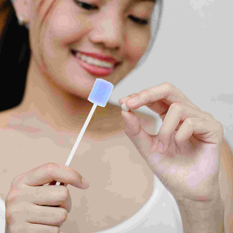 Hisopos bucales para el cuidado del bebé, cepillo de dientes desechable, estéril, para la lengua
