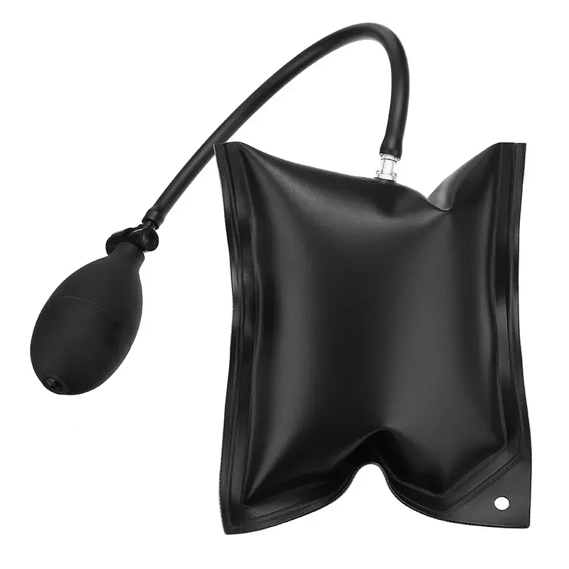 1/2/4 PCS สีดำ Air ปั๊มกระเป๋า Wedge เบาะรถยนต์ Inflatable Shims อุปกรณ์ทำมือเปลี่ยน Gadgets