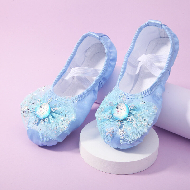 Sapatos de dança princesa para crianças, Cat Claw Shoes, Soft Sole Ballet, Sapatos de treinamento chinês para meninas, Ballet bonito para mulheres