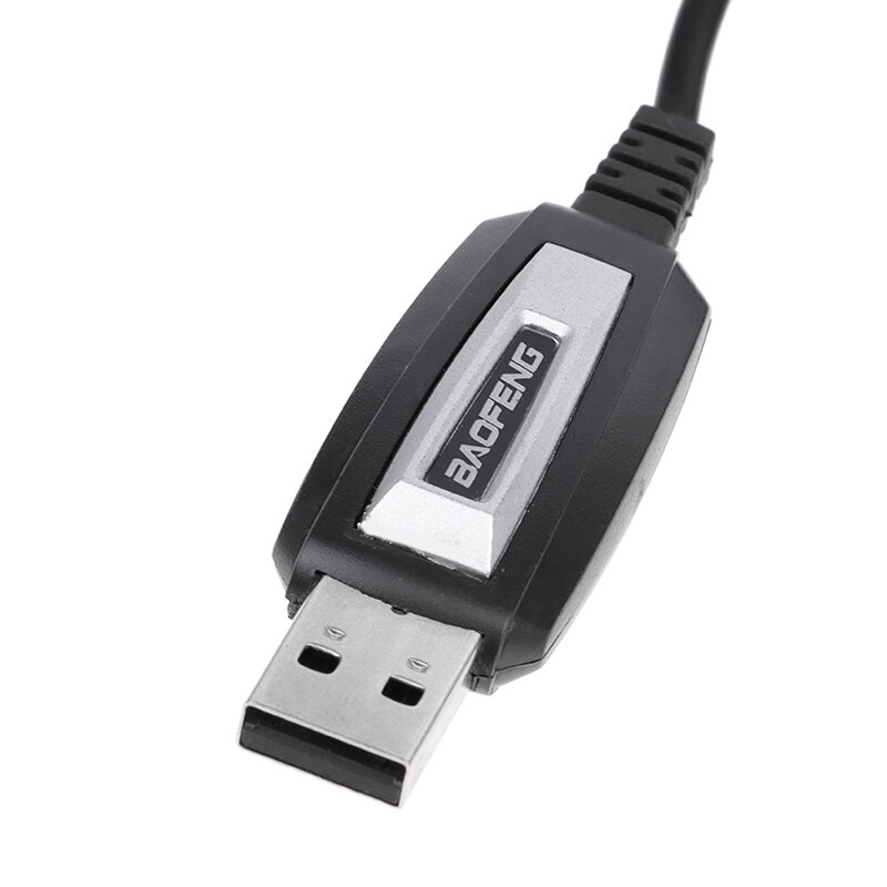 Kabel pemrograman USB portabel untuk Baofeng, Walkie Talkie Radio dua arah BF-888S, UV-82 tahan air