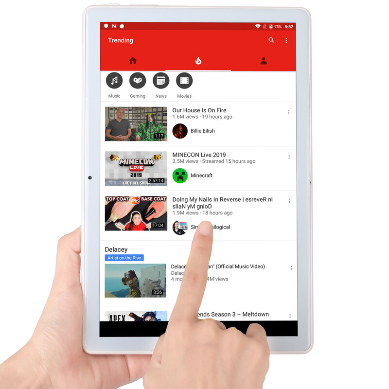 2024 gratis pengiriman baru tablet 10 inci kartu SIM ganda dengan jaringan WIFI telepon Bluetooth Android 11 tablet Google Play 5000mAh