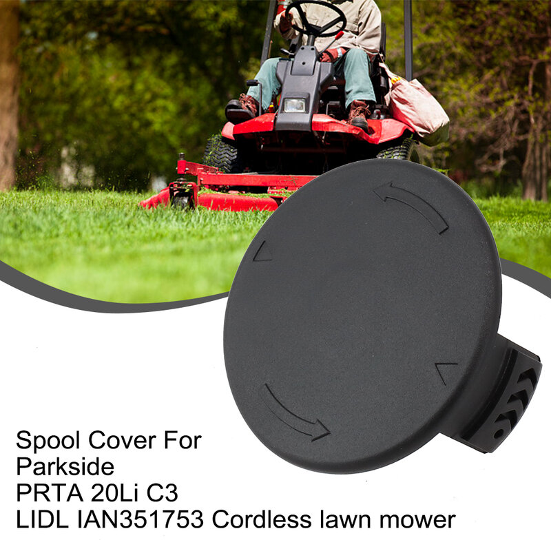 2 buah Florabest Spool Cover untuk bagian PRT550 550 A1 A3 A5 untuk rumput pemangkas Spool Cap pengganti aksesoris alat Taman