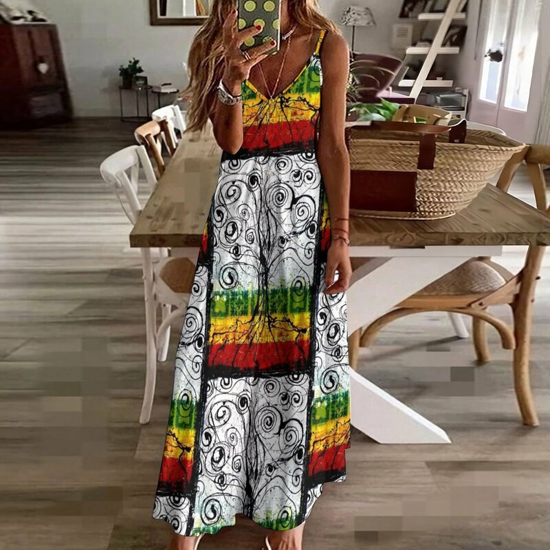 Rasta Tree 민소매 원피스 여성 의류 트렌드, 2024 생일 원피스, 여름 옷, 섹시한 짧은 드레스