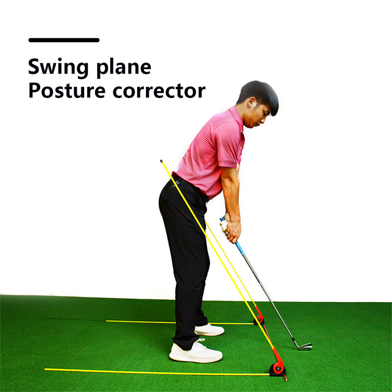 Golf Swing Trainer para Iniciantes, Prática Training Aid, Guia De Ensino