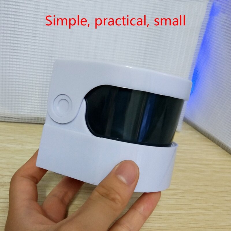 Household Portable Ultrasonic Cleaner for Glasses Jewelry Watch Denture for Razor Mini Cleaner All-round Fast Drop Shipping
