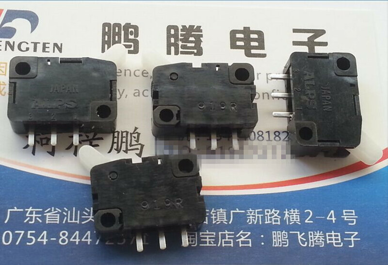 Interruptor de Detecção Original Micro 3-Pin, Movimento Micro Reset Button, Limite de Viagem, Japonês, SSCSL1067A, 1Pc