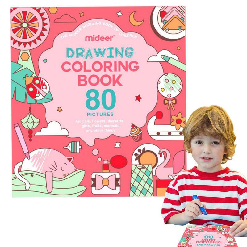 Детские книжки-раскраски, книги для рисования, раннее обучение, геометрические развивающие игрушки, пищевые чернила, геометрический Раннее обучение рисованию