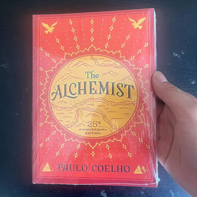 El Alchemist de Pablo Coelho, 25 Aniversario, libro clásico de ficción literaria en inglés, Paperback