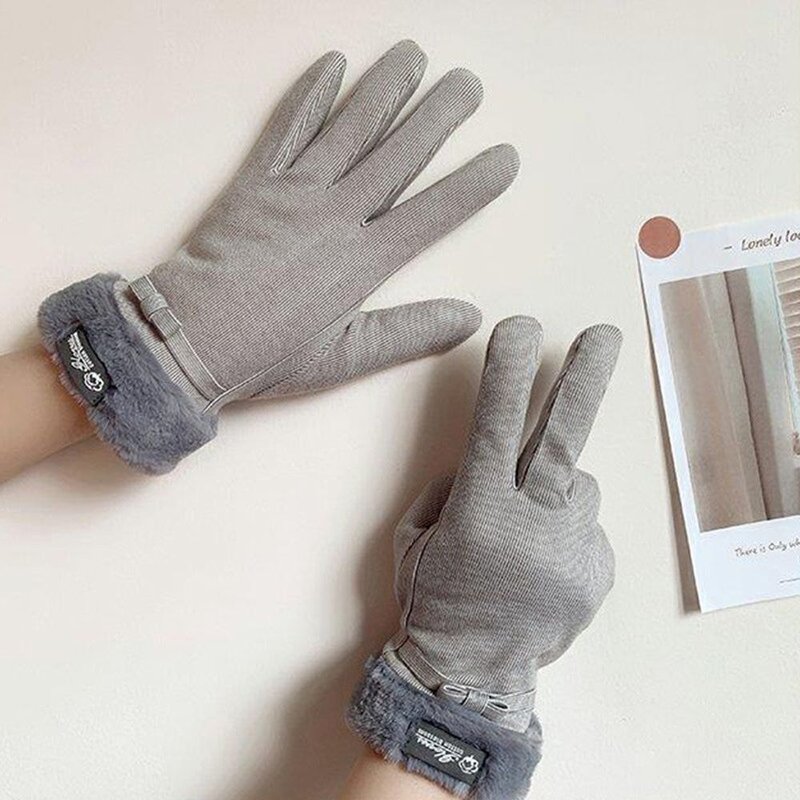 Krawat wiatroszczelny ochrona rąk pełne rękawiczki jesień zima na rękawiczki damskie koreański styl rękawice z ekranem dotykowym do jazdy rękawice