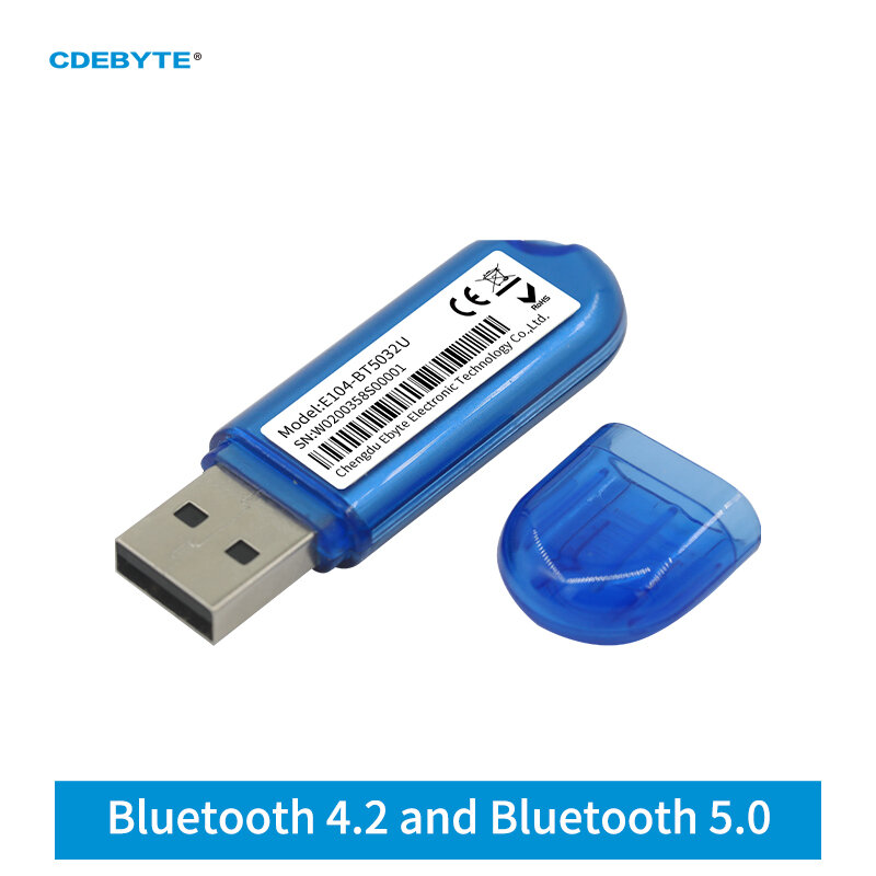 CDEBYTE nRF52832 Bluetooth bezprzewodowy Sniffer USB narzędzie do przechwytywania pakietów E104-BT5032U 2400 ~ 2480MHz 4dBm PCB 80m MINI BLE4.2/BLE5.0