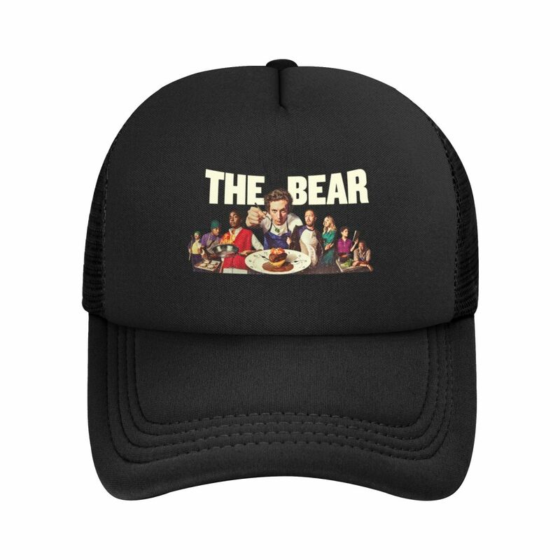 The Bear topi bisbol seri Tv uniseks, topi jaring puncak musim panas