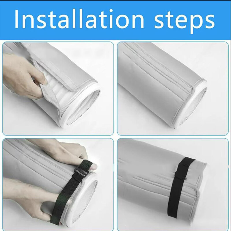 Air Conditioning Hose Cover Hose Protective Cover Heat Insulation Cover Hose Protective Cover Dust Cover Heating Cooling Parts