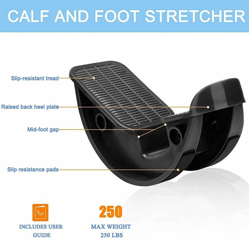 equipment Achilles Tendinitis Yoga Fitness Foot Stretcher Rocker Muscle Stretch Auxiliary Board Calf Ankle Stretch Board