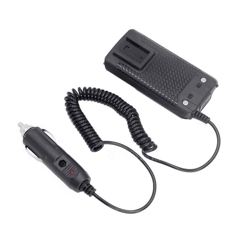 DC12-24V batterie eliminator walkie talkie auto ladegerät für quan sheng UV-K5 UV-K5(8) UV-K6 UV-5R plus walkie talkie