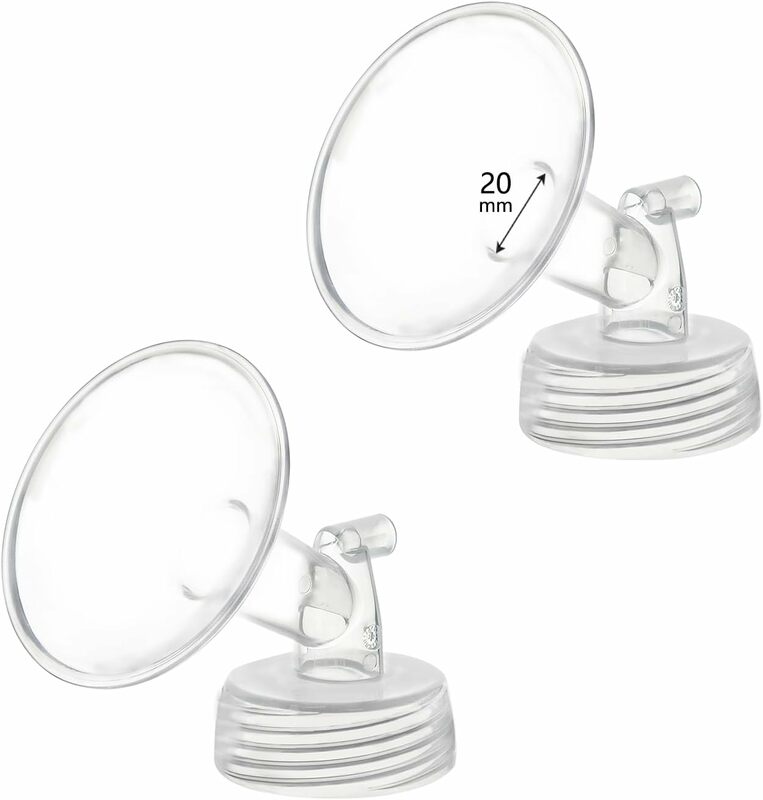 Flange Compatible with Spectra S1 S2 9 Plus Synergy Gold Breastpump Replacement to Spectra Pump Parts and Spectra Flange /Shield